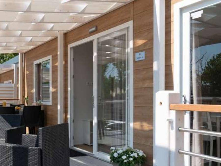 Camping Europa Silvella - Mobilhome 5 personas - Maxicaravan Rocca Miércoles/Miércoles in Manerba del Garda, Montañas Garda