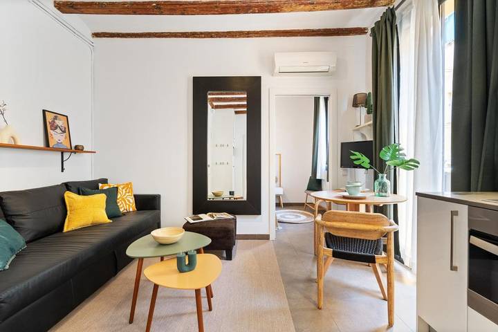 Apartamento de férias para 2 pessoas, com varanda em La Barceloneta