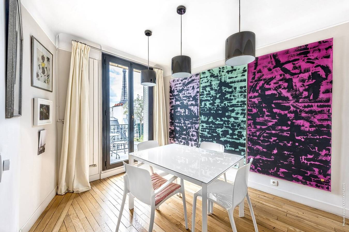 Ganze Wohnung, Ferienwohnung für 2 Personen mit Terrasse in Eiffelturm, Paris