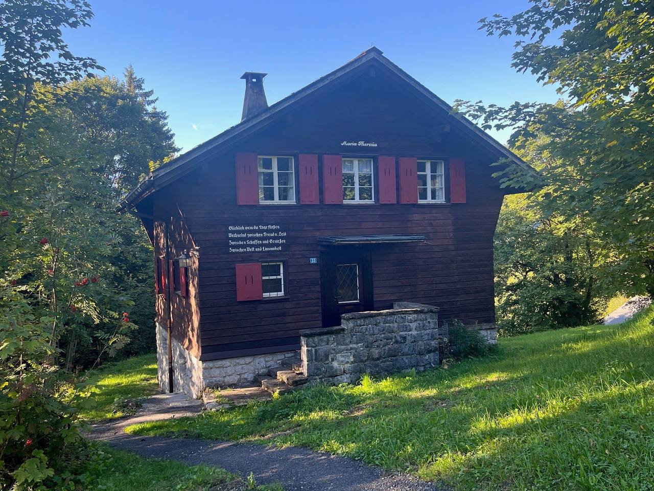 Ganze Ferienwohnung, Chalet Maria Theresia Nr. 195 - 5.5 Zimmer Chalet in Glarus Süd, Kanton Glarus