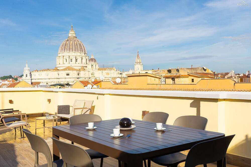 Ganze Wohnung, St. Peter Aussicht Terrasse in Vatikan, Rom Provinz