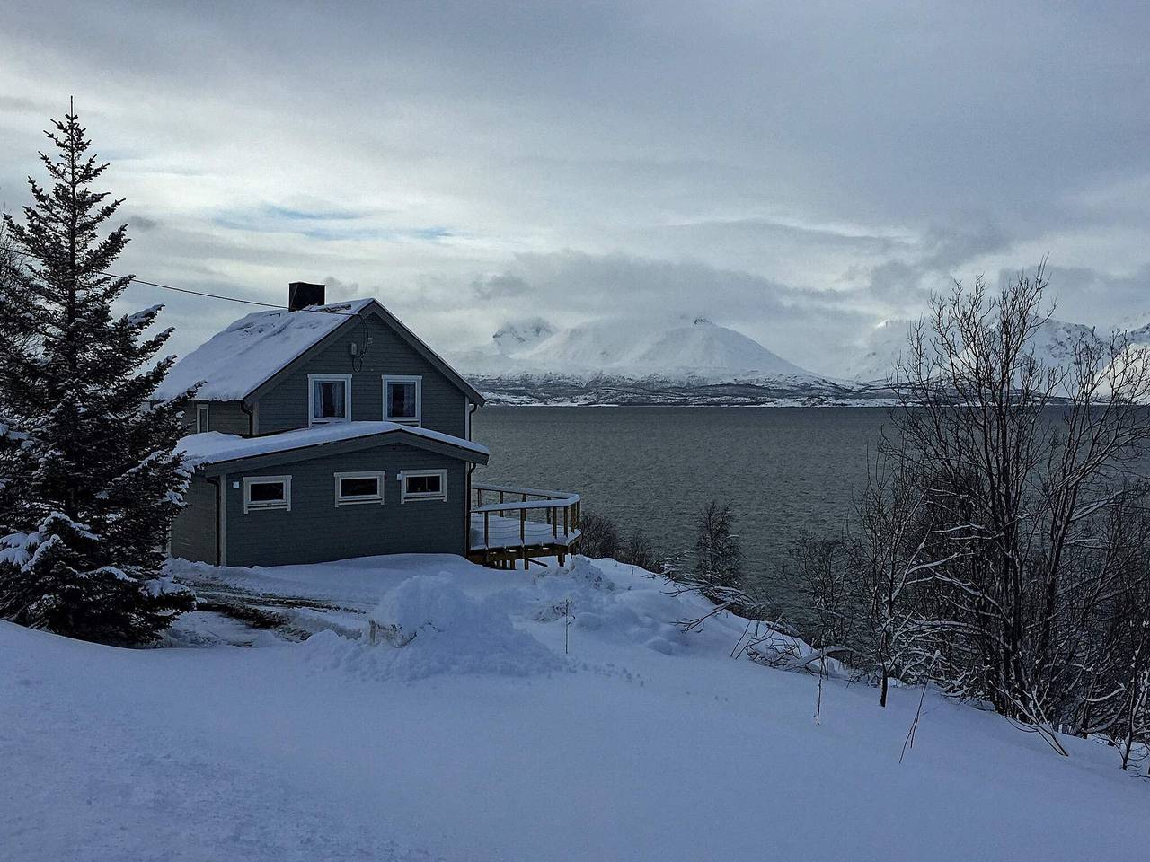 Maison de vacances pour 6 a Olderdalen in Kåfjord (homonymie)