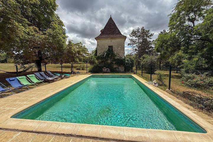 Location de vacances pour 20 personnes, avec Balcon et Jardin à Astaffort