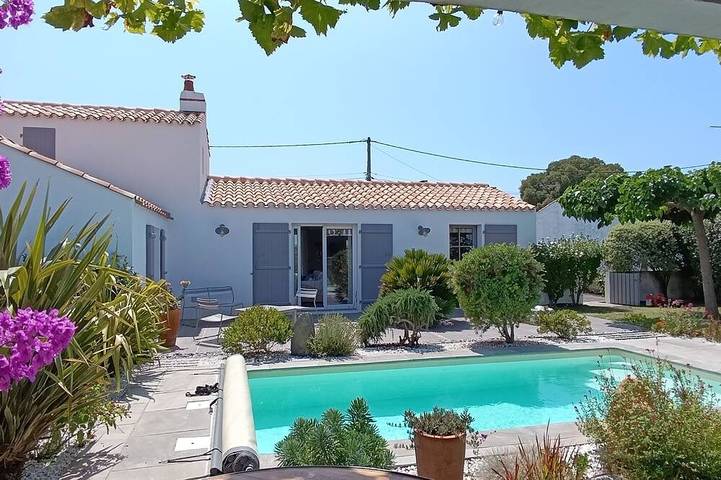 Maison de vacances pour 4 personnes, avec balcon et jardin à Noirmoutier