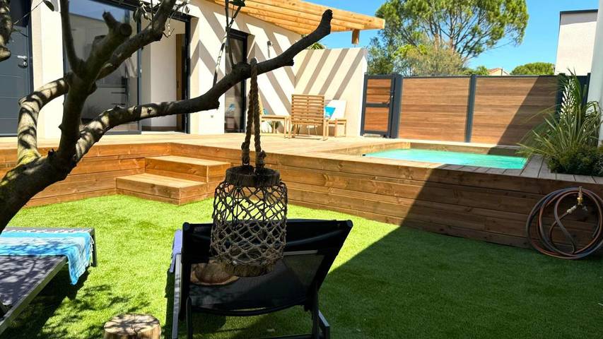 Villa pour 4 personnes, avec Terrasse ainsi que Jardin et Piscine à L'Isle-sur-la-Sorgue - 3