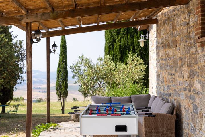 Villa pour 16 personnes, avec piscine, animaux acceptés dans Val d'Orcia - 4