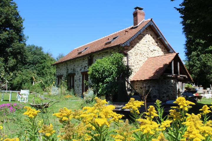 Maison de vacances pour 4 personnes, avec vue et jardin, adapté aux familles