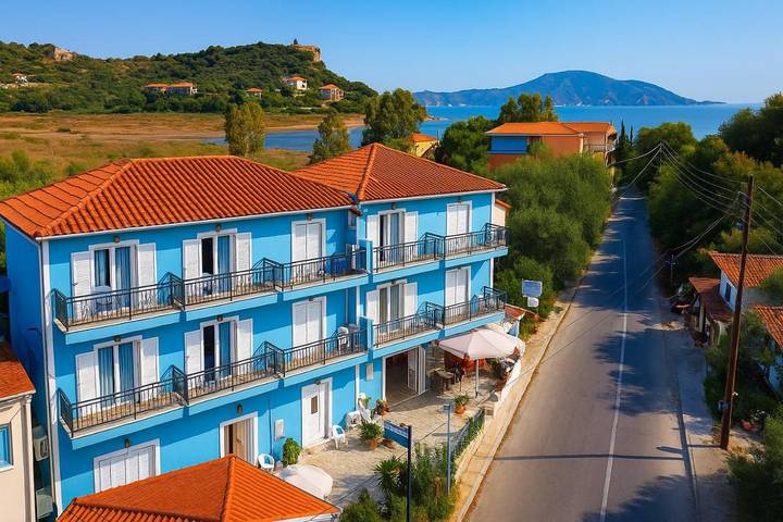 Ferienhaus für 3 Personen, mit Seeblick und Garten sowie Ausblick