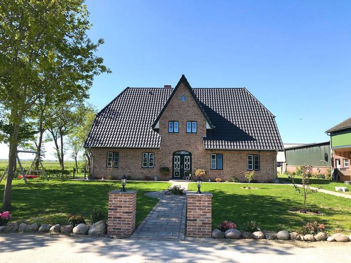 Ferienwohnung für 4 Personen, mit Terrasse und Garten in Oldsum