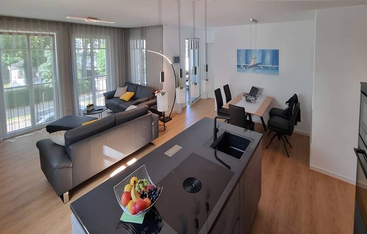 Ferienwohnung für 4 Personen, mit Sauna und Balkon