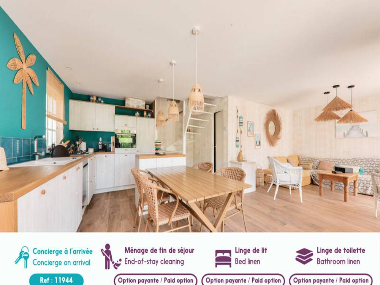 Apartamento entero, Apartamento en Arradon, cerca de la playa de Kerbilouet in Arradon, Côte des Mégalithes