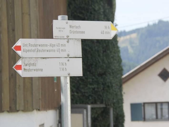 Die kleine Sennerei in Wertach, Bayerisch Schwaben