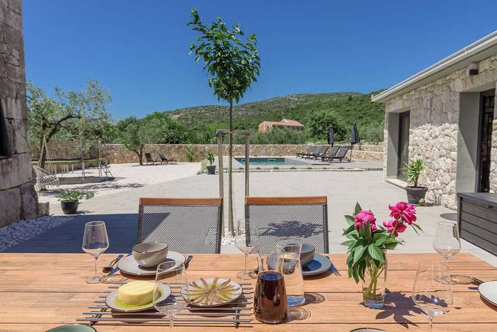 Villa pour 7 personnes avec piscine in Marina, Split-Dalmatie
