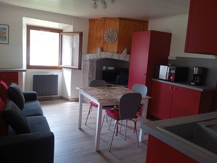 Appartement de vacances pour 4 personnes, avec jardin à Valloire