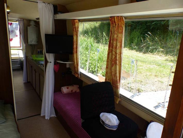 Bateau pour 4 personnes, avec vue dans Allier