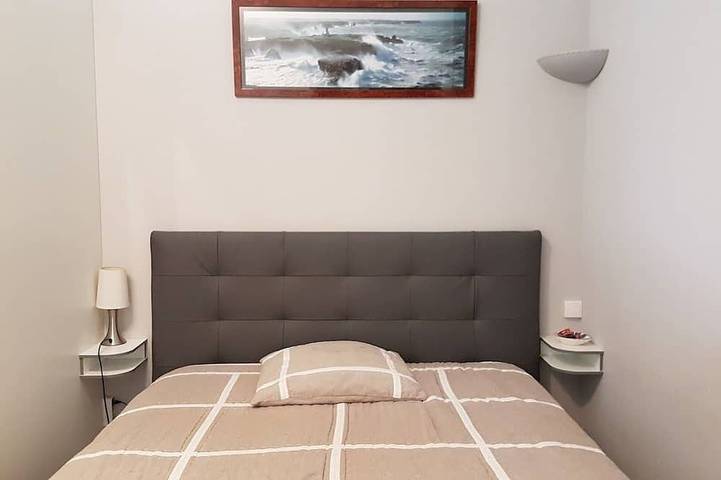 Appartement entier, Grand Studio  vue mer ,47M2   déco soignée, 3 étoiles in Dinard, Région de Saint-Malo