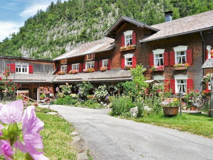 Ferienhaus für 4 Personen, mit Terrasse und Garten in Au - 3