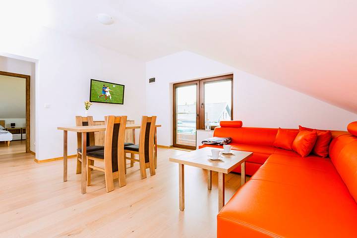 Ferienwohnung für 6 Personen, mit Sauna und Balkon, mit Haustier in Grzybowo - 2