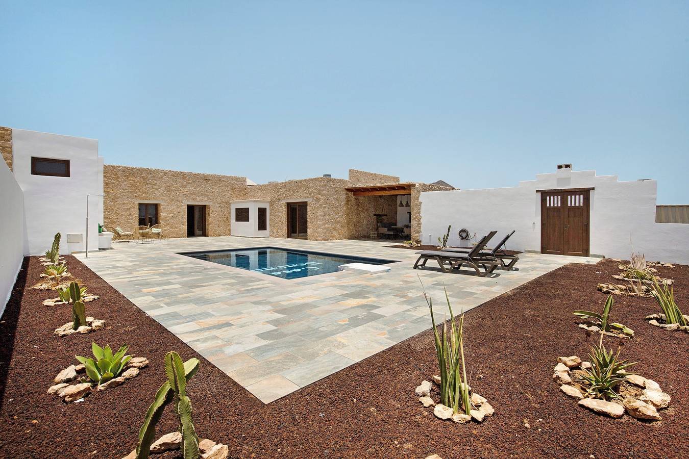 Casa Rural Berrenda avec vue sur la mer, terrasse privée et Wi-Fi in Tiscamanita, Tuineje
