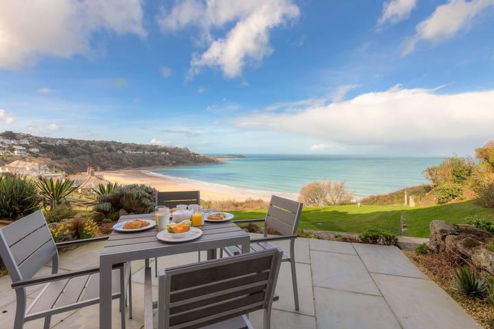 Cottage for 4 people, with Ocean view and Terrace in Cornwall