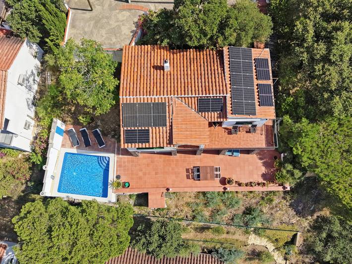 Villa en Roses: Piscina y Vistas a la Bahía in El Mas Fumats, Roses