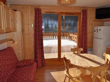 Gîte pour 4 personnes, avec balcon à La Chapelle-d'Abondance