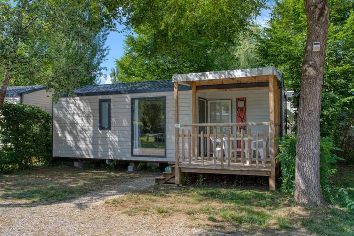 Mobil home pour 6 personnes, avec bassin pour enfant à Groléjac - 4