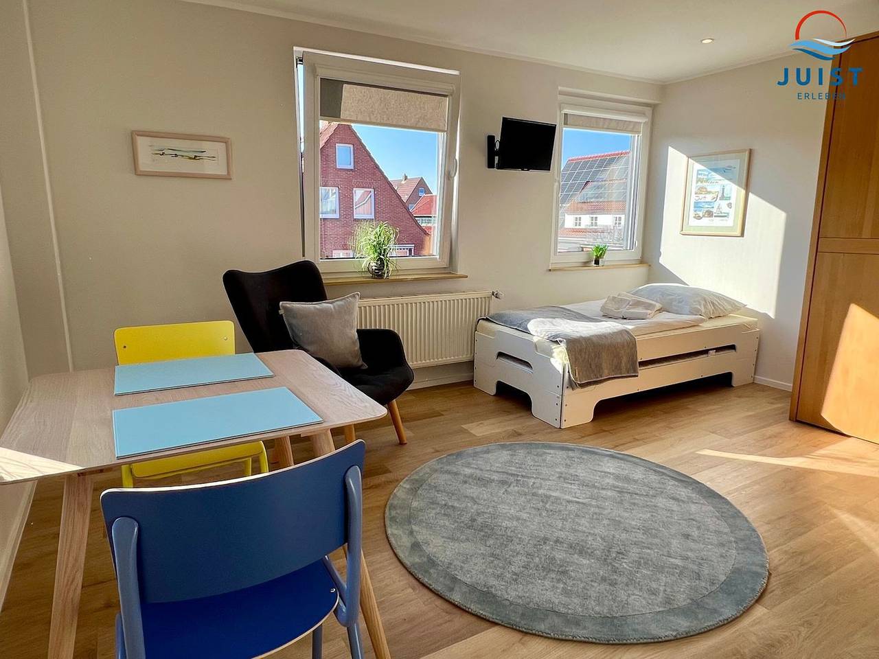 Ganze Wohnung, Helle freundliche Single-Wohnung mit Wattenmeerblick. in Juist