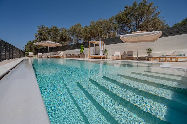Ferienhaus für 6 Personen, mit Balkon und Whirlpool sowie Terrasse und Garten in Rethymnon - 2