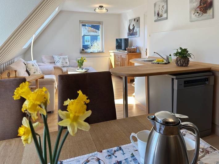 Ferienwohnung für 4 Personen, mit Terrasse und Garten in Süddorf - 2