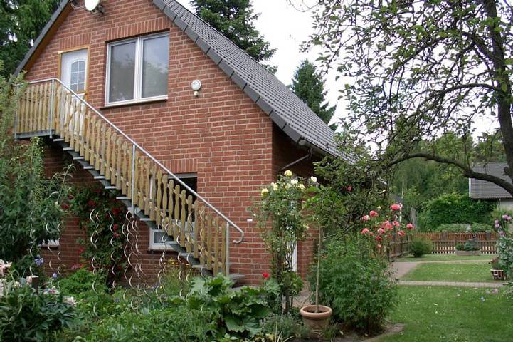 Ferienwohnung für 4 Personen, mit Balkon und Terrasse sowie Garten in Gartow