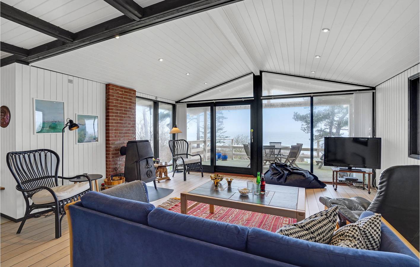 Maison de vacances pour 6 personnes avec terrasse in Havnsø, Région de Kalundborg