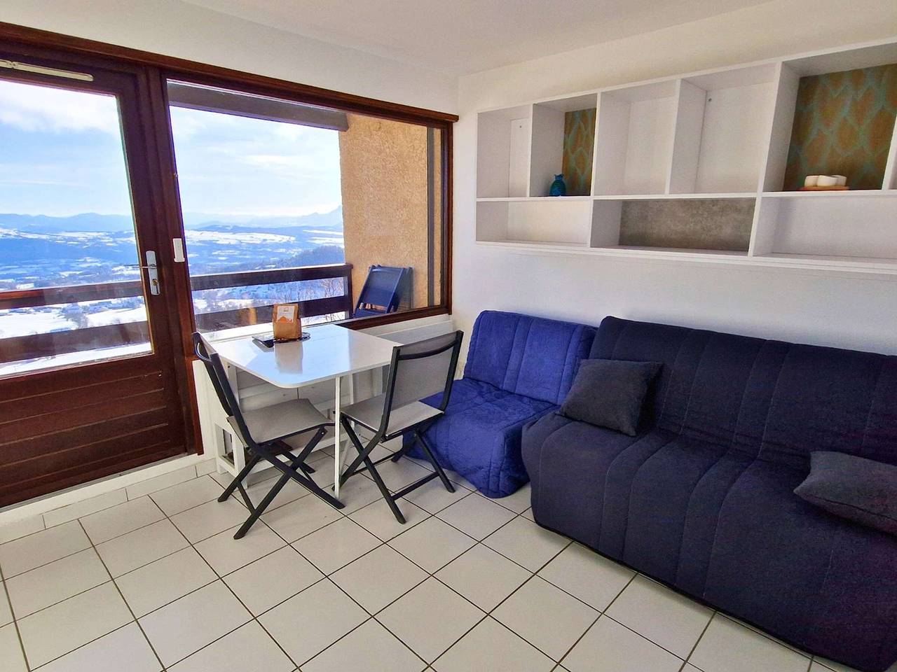 Entire studio, Renovated studio 2 pers - South balcony - Pets allowed in Saint-Michel-de-Chaillol, Écrins National Park