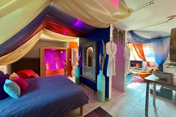 Gîte pour 2 personnes, avec sauna ainsi que terrasse et jacuzzi dans Zuydcoote - 3