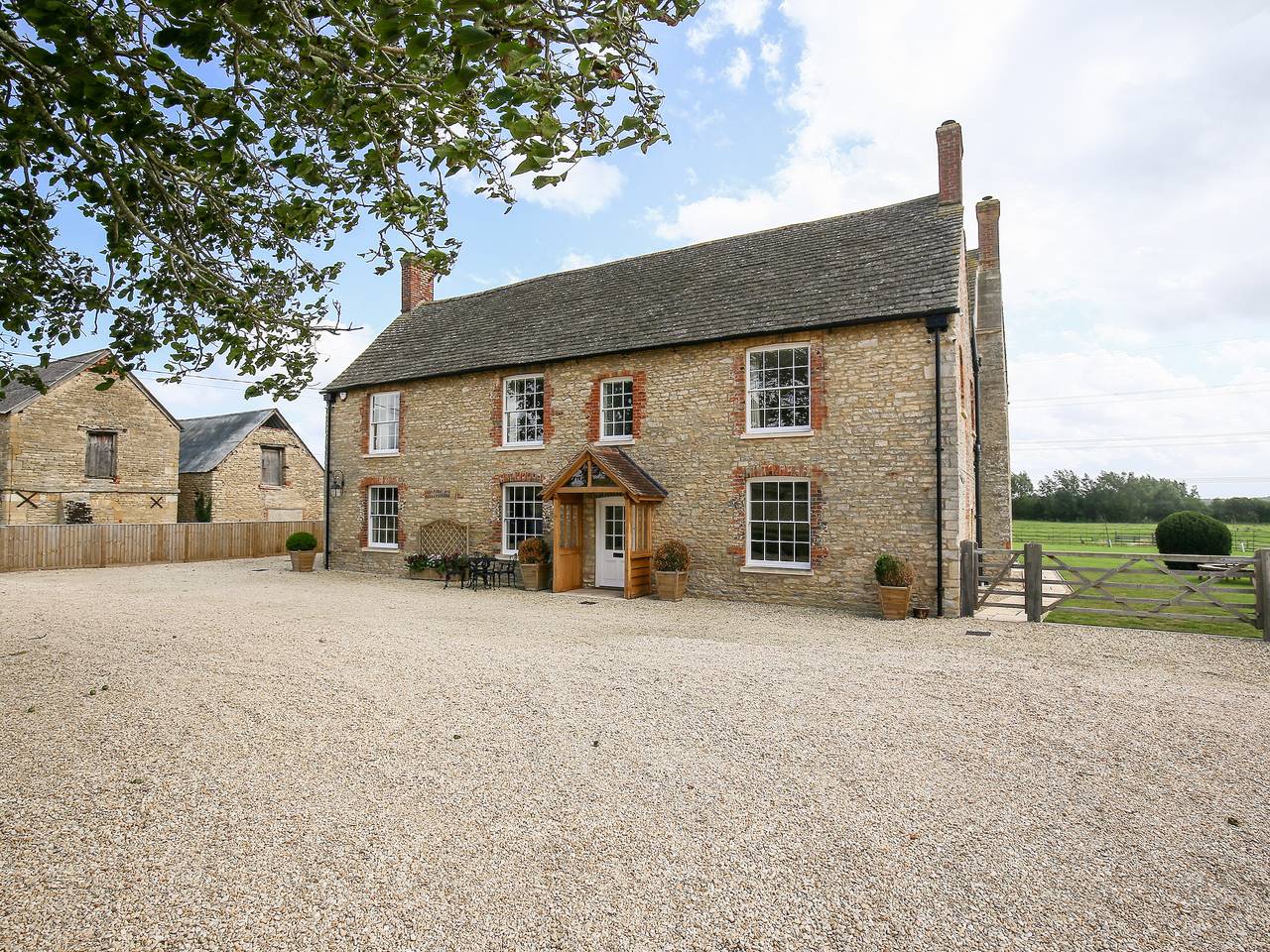 Shifford Manor Farm in Oxfordshire