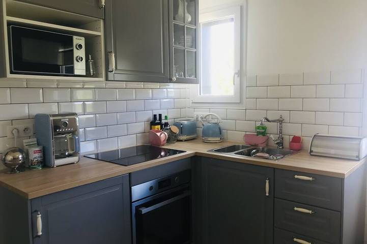 Location de vacances pour 4 personnes, avec balcon et jardin à Plomeur