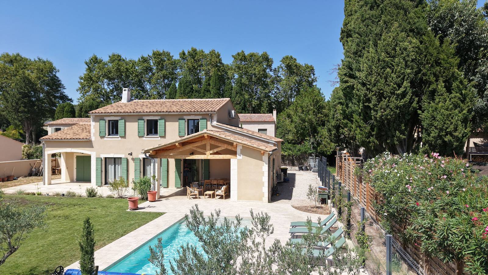 Villa pour famille piscine 8 pers Maussane les Alpilles in Paradou, Région d'Arles