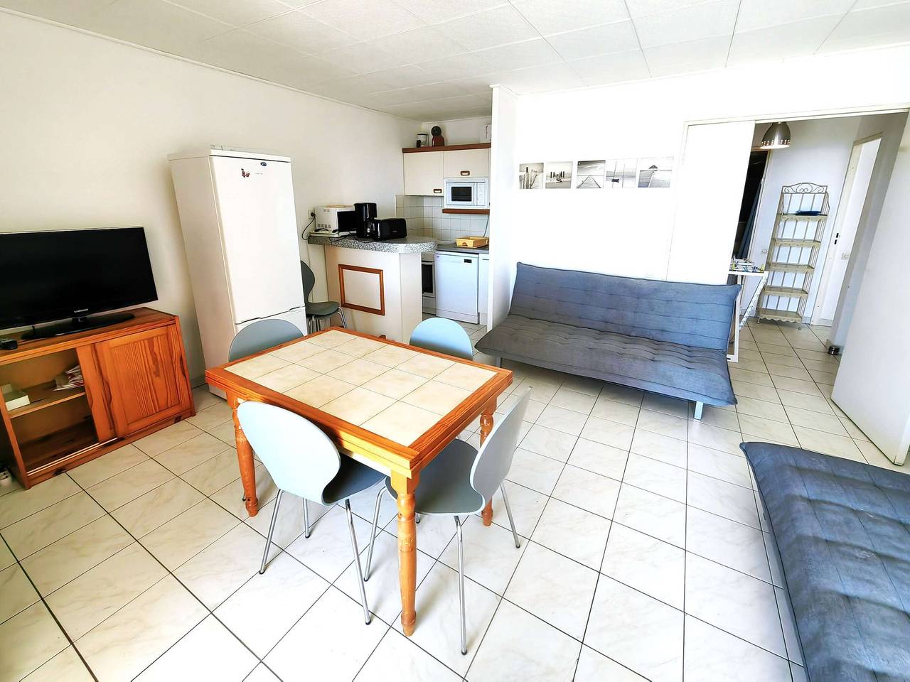 Appartement entier, Spacieux T3 avec vue mer, résidence avec piscine in Cap d'Agde, Agde
