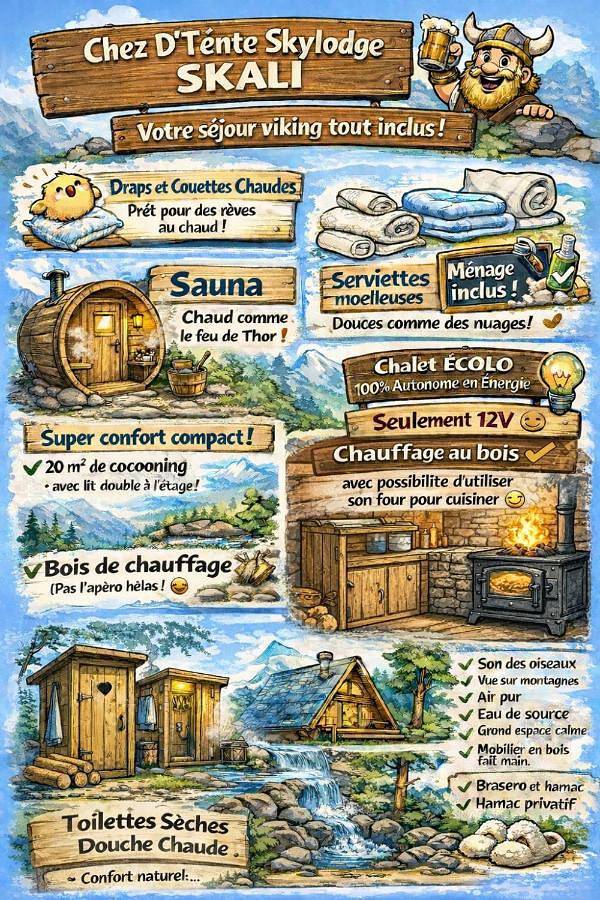 Gîte pour 3 personnes, avec jardin ainsi que sauna et vue à Massat - 4