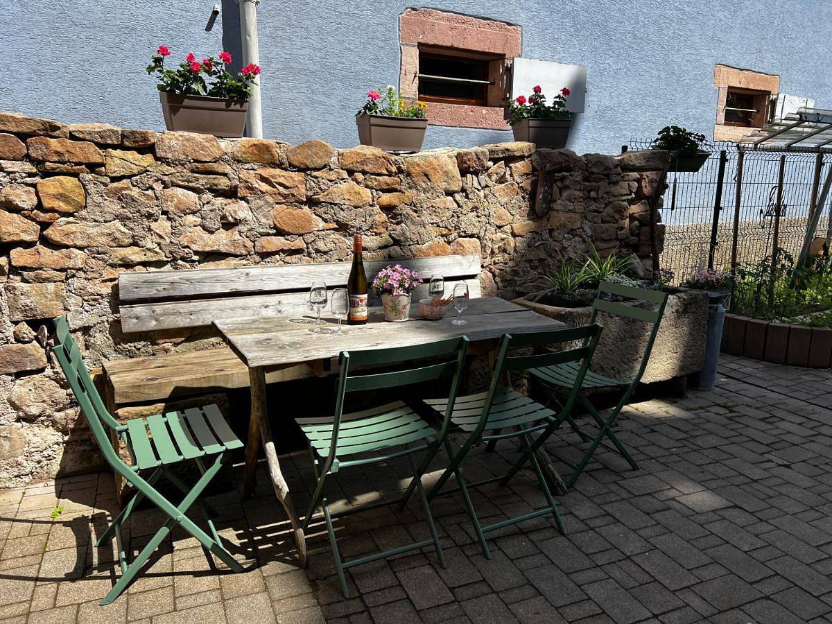 Appartement entier, Gîte La Rodernelle - Sauna - Patio - Climatisation - Vue sur Château du Haut Kœnigsbourg in Rodern, Parc naturel régional des Ballons des Vosges