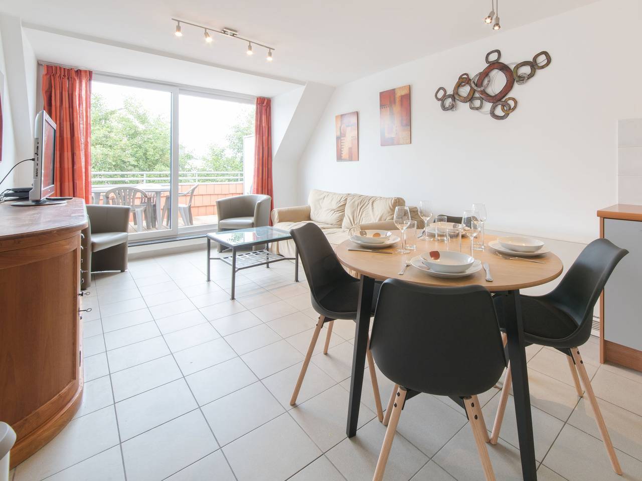 Appartement entier, Tivoli 37 with parking in Bredene, Côte belge