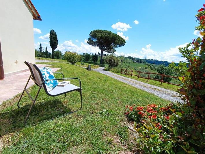Chambre d’hôte pour 2 personnes, avec vue ainsi que jardin et terrasse à San Miniato - 3