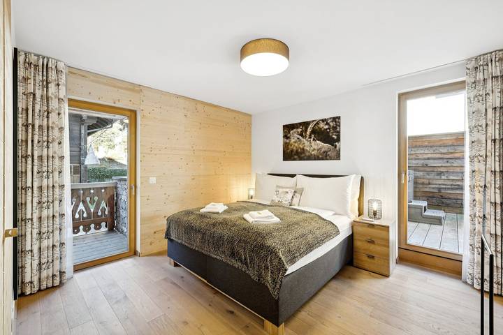 Ganze Wohnung, Schöne 3-Zimmer-Wohnung mit Whirlpool in Montagnier - Von Mrs Miggins in Planachaux, Champéry