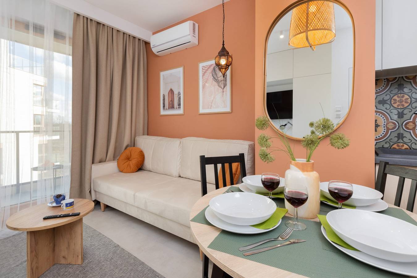 Ganze Wohnung, Ferienwohnung für 4 Personen mit Balkon/Terrasse in Danzig, Dreistadt