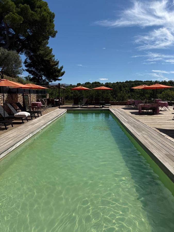Tente pour 2 personnes, avec vue ainsi que piscine et jardin, animaux acceptés dans les Alpes-de-Haute-Provence - 2