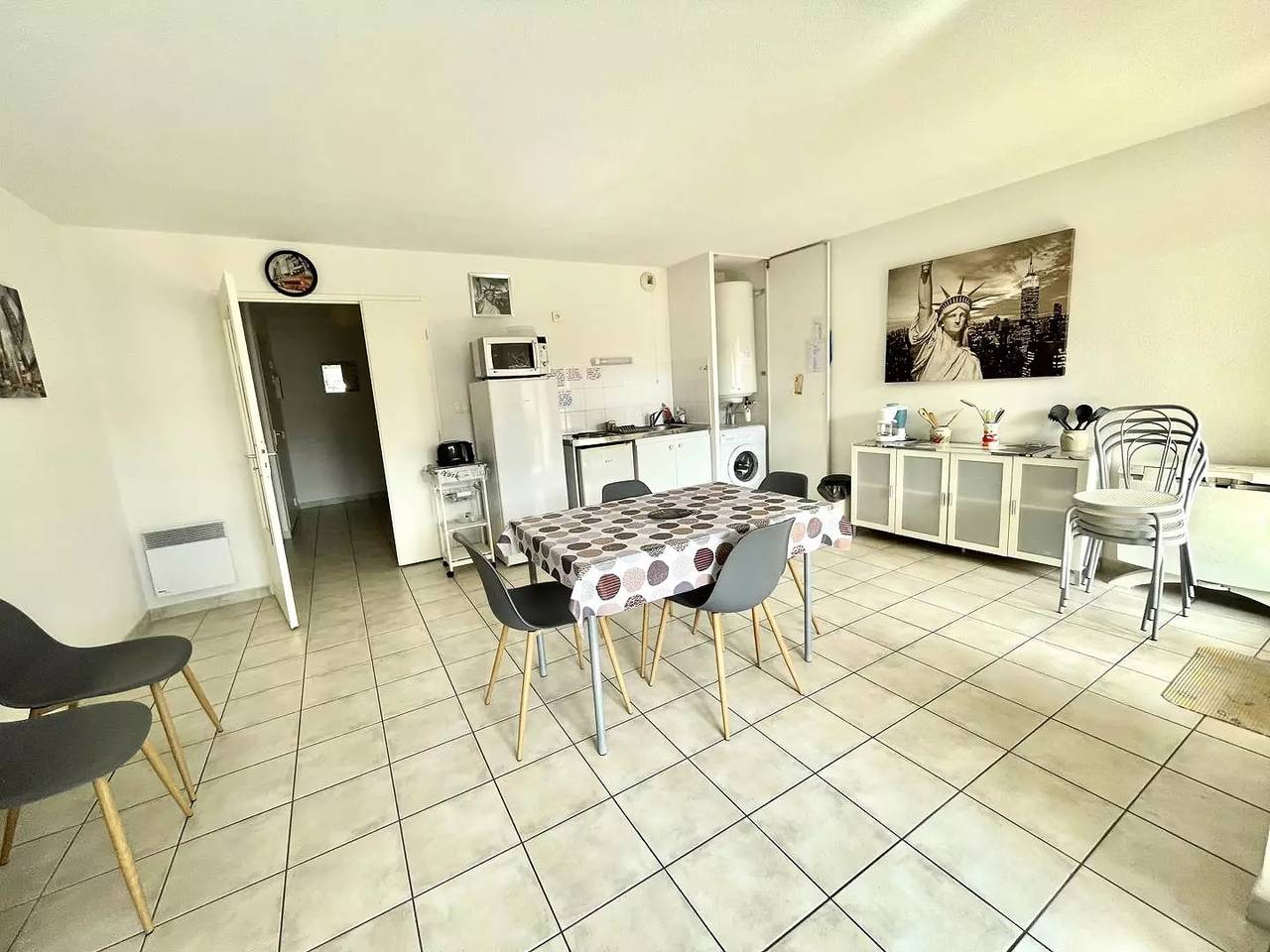 Apartamento entero, Residencia Con Ascenseur: T2 Cabine Con Terrace 6 camas in Port-la-Nouvelle, Côte d'Améthyste