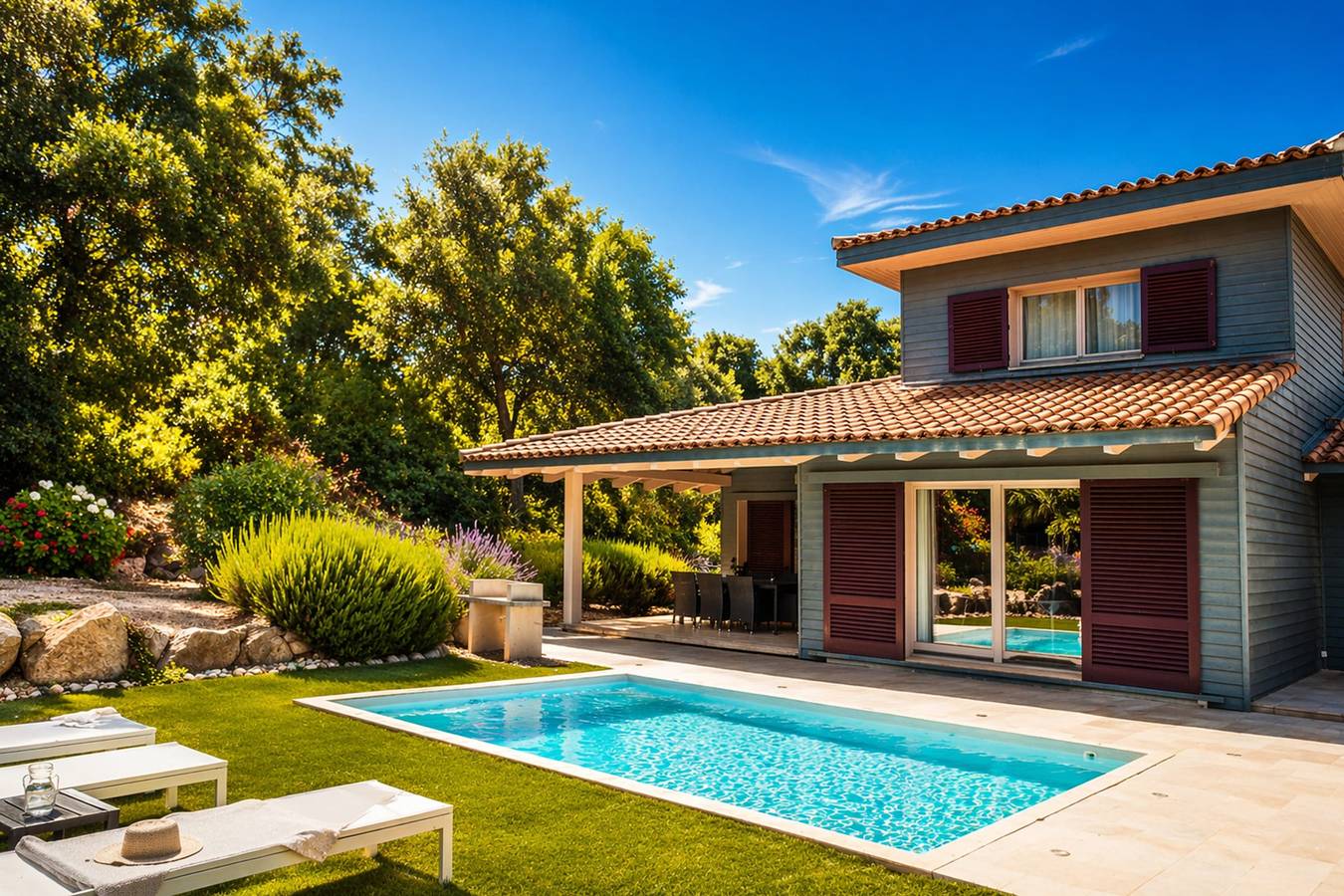 Villa avec piscine dans secteur calme à proximité mer/montagne in Figari, Arrondissement de Sartène