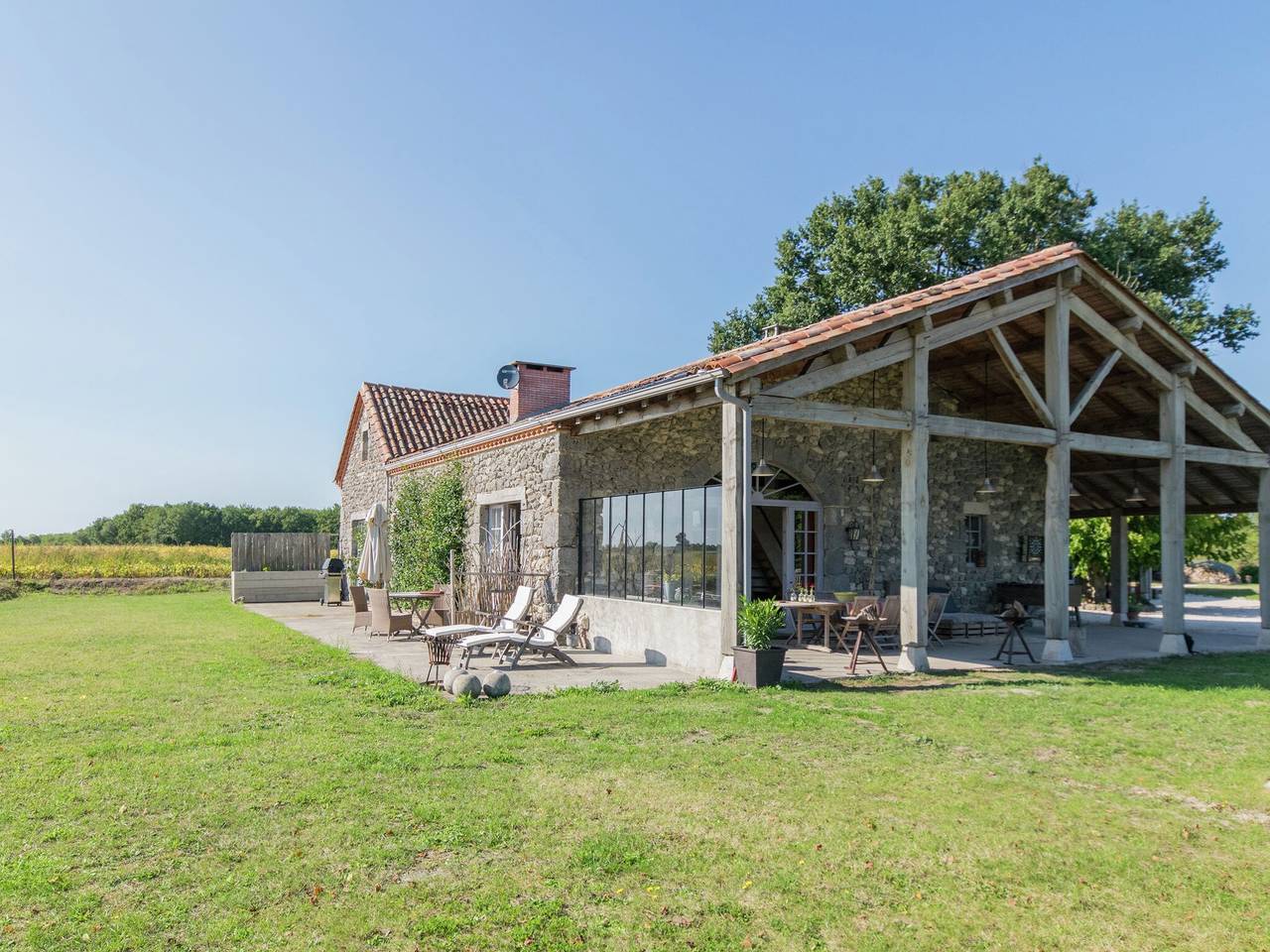 Manoir à Fargues avec piscine et jardin in Fargues-sur-Ourbise, Région de Nérac