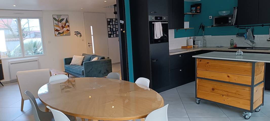 Maison de vacances pour 6 personnes, avec jardin