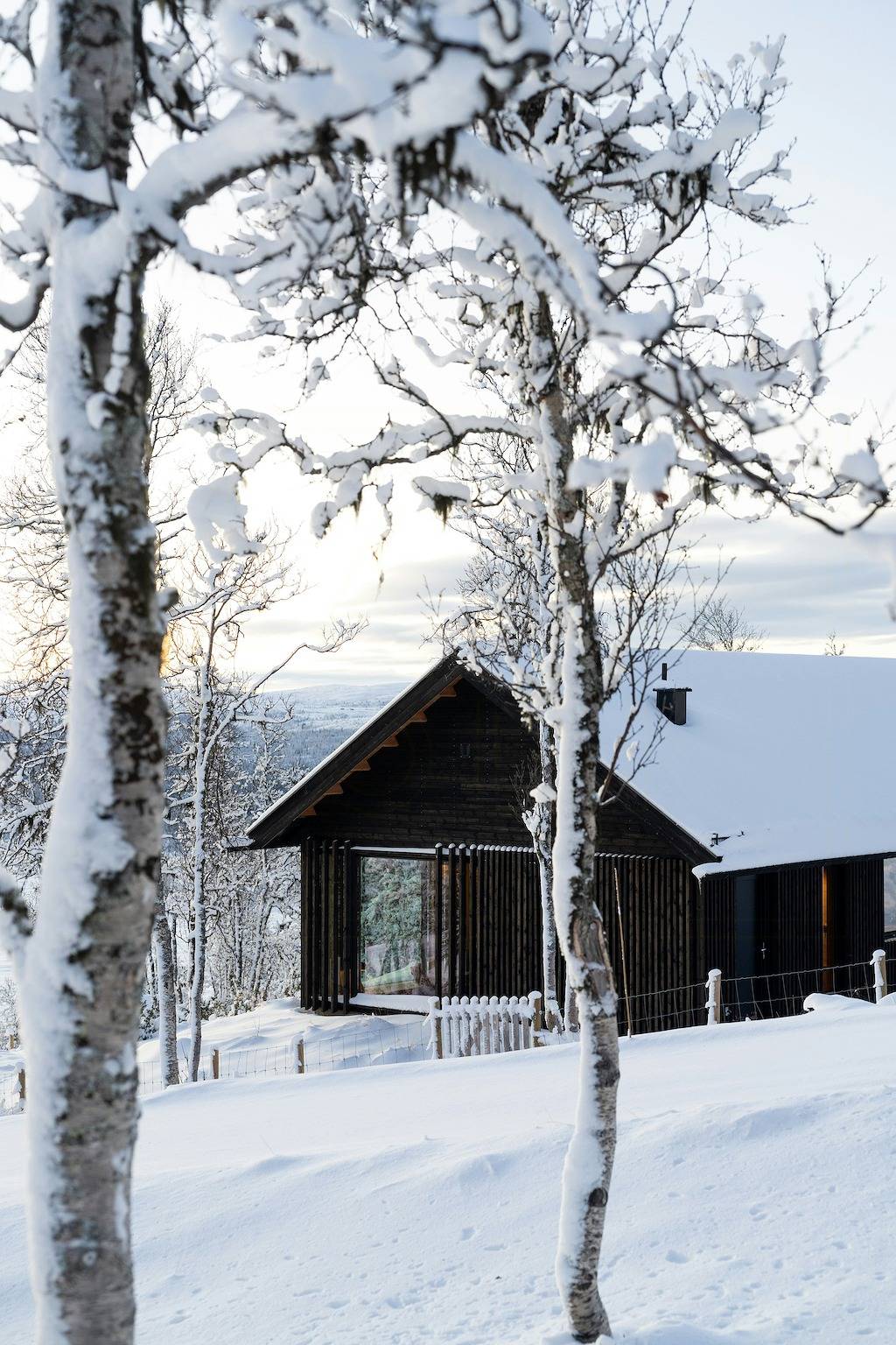 Architektenhütte mit Skipiste bei Geilo und Hemsedal in Ål